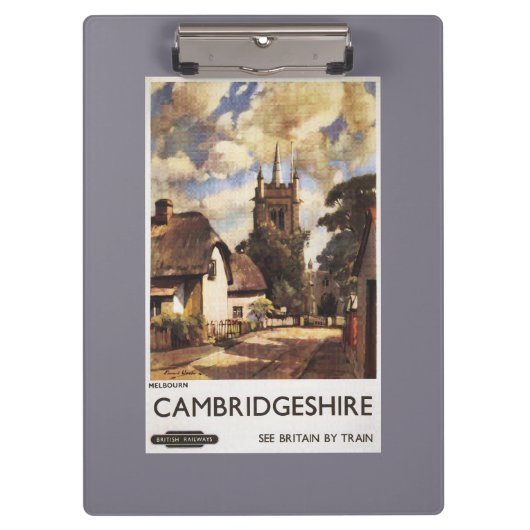 Landschaftliche Land-Ansicht-britisches Klemmbrett (Vorderseite)