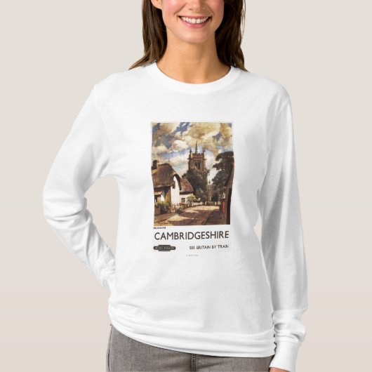 Landschaftliche Land-Ansicht-britisches T-Shirt (Vorderseite)