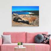 Landschaftliche Landschaft auf der Insel Fraser Au Leinwanddruck (Insitu (Wohnzimmer))