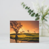 Landschaftliche Landschaft der Adelaide Hügel Postkarte (Stehend Vorderseite)