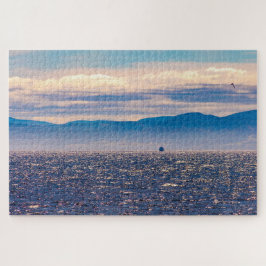 Landschaftliche Landschaft der Bucht von Tadoussac Puzzle