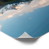 Landschaftliche Landschaft der kanadischen Rockies Poster (Ecke)