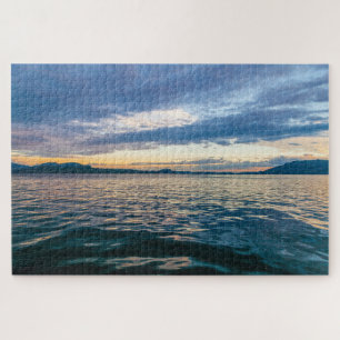 Landschaftliche Landschaft des Lago Maggiore bei S Puzzle