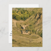 Landschaftliche Landschaft Feiertagskarte (Vorne/Hinten)