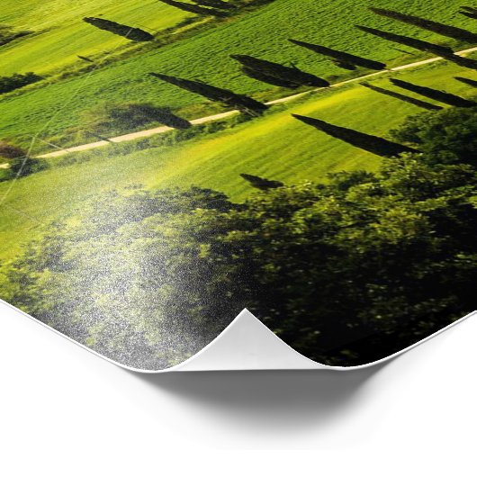 Landschaftliche Landschaft Fotodruck (Ecke)