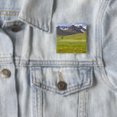 Landschaftliche Landschaft im Tal von Svarfadardal Button (Beispiel)