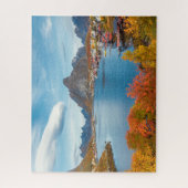 Landschaftliche Landschaft Lofoten Nordland Norweg Puzzle (Vertikal)