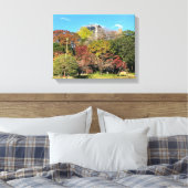 Landschaftliche Landschaft mit Herbstfarbe Leinwanddruck (Insitu (Schlafzimmer))