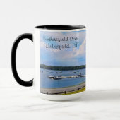 Landschaftliche Landschaft und Wasser. Wethersfiel Tasse (Links)