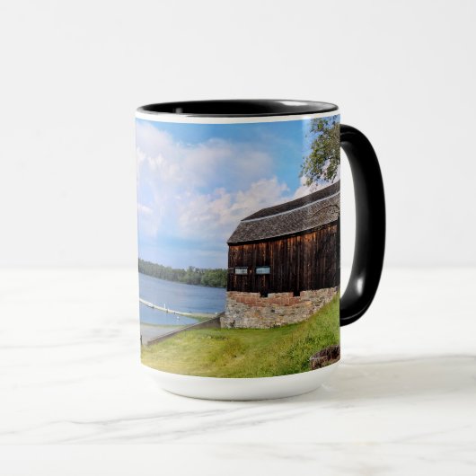 Landschaftliche Landschaft und Wasser. Wethersfiel Tasse (VorderseiteRechts)