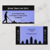 Landschaftliche Landschaften des Rasens Visitenkarte (Vorne/Hinten)