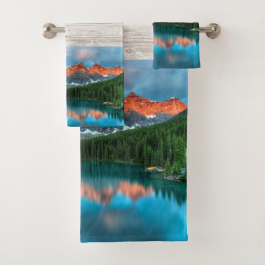 Landschaftliche Landschaftsfotografie über Berg un Badhandtuch Set (Insitu)