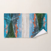 Landschaftliche Landschaftsfotografie über Berg un Badhandtuch Set (Handtuch)