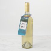 Landschaftliche Landschaftsfotografie über Berg un Flaschenanhänger (Angewinkelt)