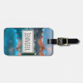 Landschaftliche Landschaftsfotografie über Berg un Gepäckanhänger (Vorderseite horizontal)