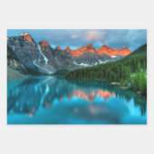 Landschaftliche Landschaftsfotografie über Berg un Geschenkpapier Set (Vorderseite)