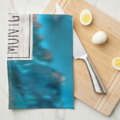 Landschaftliche Landschaftsfotografie über Berg un Geschirrtuch (Viertel Falte)