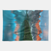 Landschaftliche Landschaftsfotografie über Berg un Geschirrtuch (Horizontal)