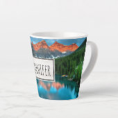 Landschaftliche Landschaftsfotografie über Berg un Milchtasse (Rechte Ecke)