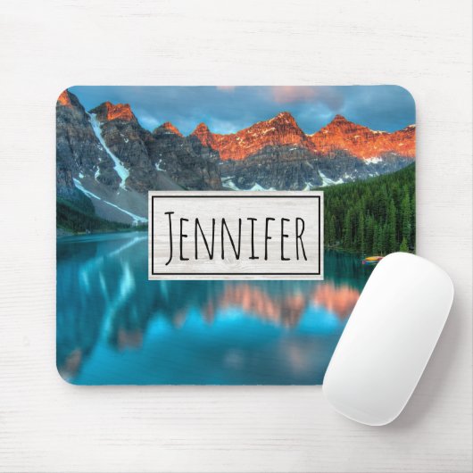 Landschaftliche Landschaftsfotografie über Berg un Mousepad (Mit Mouse)