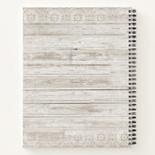 Landschaftliche Landschaftsfotografie über Berg un Notizblock (Rückseite)