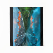 Landschaftliche Landschaftsfotografie über Berg un