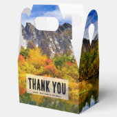 Landschaftliche Landschaftswälder und Berge Geschenkschachtel (Geöffnet)