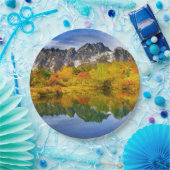 Landschaftliche Landschaftswälder und Berge Pappteller (Party)