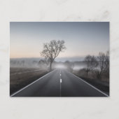 Landschaftliche Landstraße Postkarte (Vorderseite)