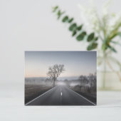 Landschaftliche Landstraße Postkarte (Stehend Vorderseite)