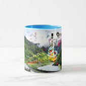 Landschaftliche Landstraßen-Tasse Tasse (Zentrum)