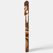 Landschaftliche Lederbärenszene Case-Mate iPhone Hülle (Rückseite / Links)