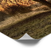 Landschaftliche Leinwand Poster (Ecke)