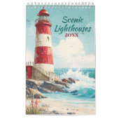 Landschaftliche Leuchttürme Kalender (Titelbild)