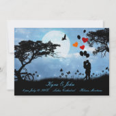 Landschaftliche Liebe unter dem Mond (Vorderseite)