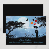 Landschaftliche Liebe unter dem Mond (Vorne/Hinten)