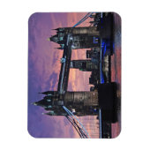 Landschaftliche London Tower Bridge Magnet (Vertikal)