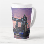 Landschaftliche London Tower Bridge Milchtasse (Rechte Ecke)