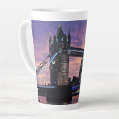 Landschaftliche London Tower Bridge Milchtasse (Linke Ecke)