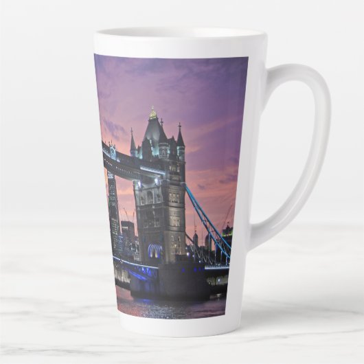 Landschaftliche London Tower Bridge Milchtasse (Rechts)