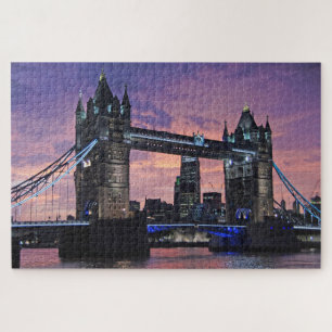 Landschaftliche London Tower Bridge Puzzle