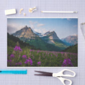 Landschaftliche Lupine Wiese Majestät Seidenpapier (Handwerk)