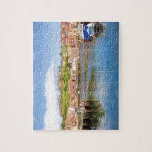 Landschaftliche Malerei von Whitby Harbour