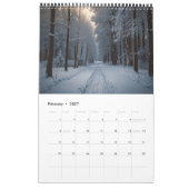 landschaftliche Mauer von 2025 Kalender (Feb 2027)