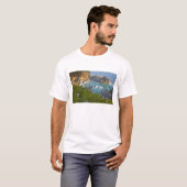 Landschaftliche McWay Falls stürzt in den Strand u T-Shirt (Vorne ganz)