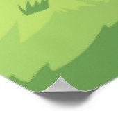 Landschaftliche Menschen Poster (Ecke)