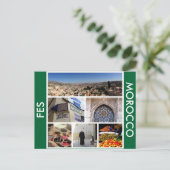 landschaftliche Morocco Postkarte (Stehend Vorderseite)