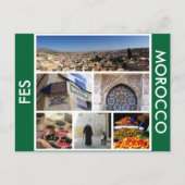 landschaftliche Morocco Postkarte (Vorderseite)