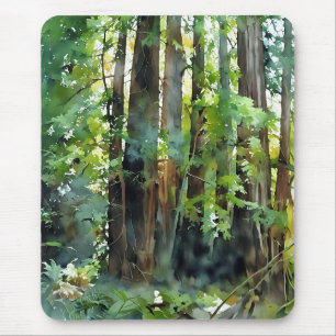 Landschaftliche Mousepad in kräftiger Farbe