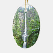 Landschaftliche Multnomah Falls Keramik Ornament (Links)